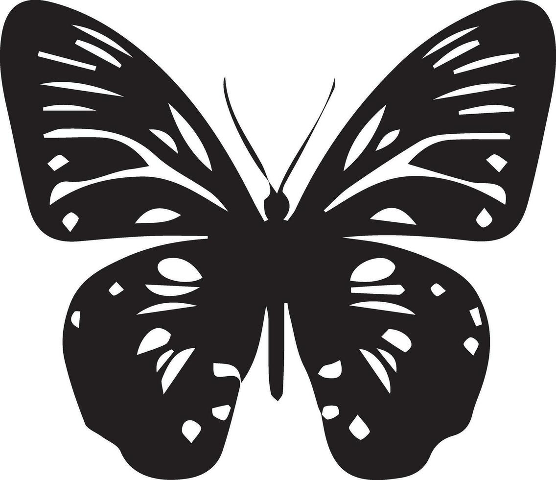 Schmetterling Vektor Silhouette Illustration 19