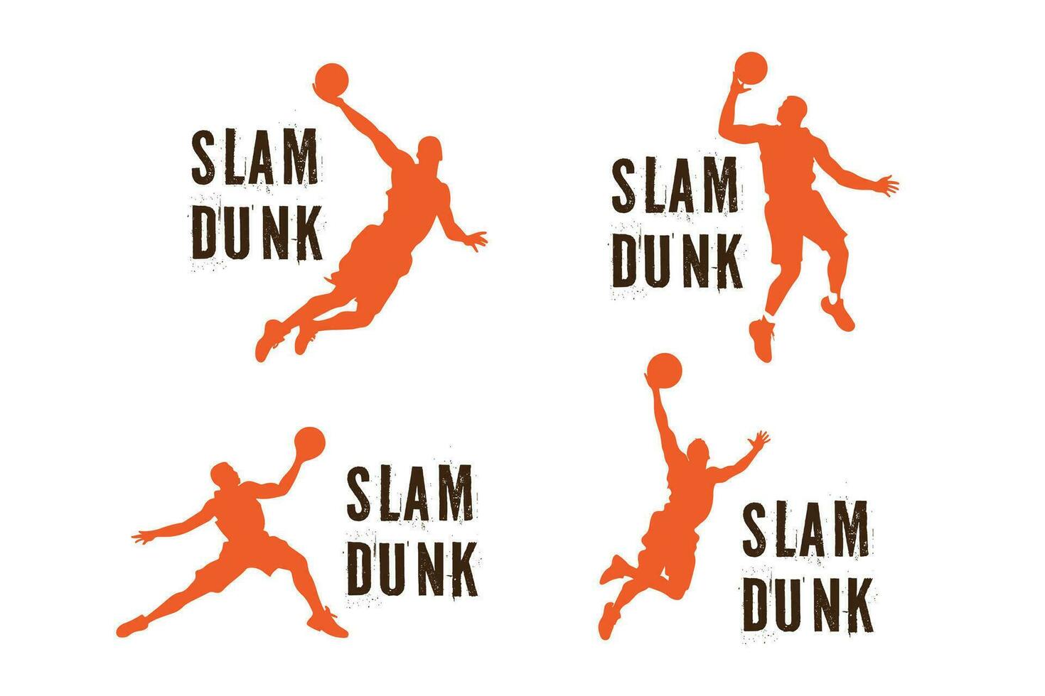 ein schließen oben von ein Basketball Spieler Springen zu Dunk ein Ball - - diese Anlagegut ist ein dynamisch Bild Erfassen das heftig Moment von ein Basketball Spieler springen zu Dunk das Ball vektor