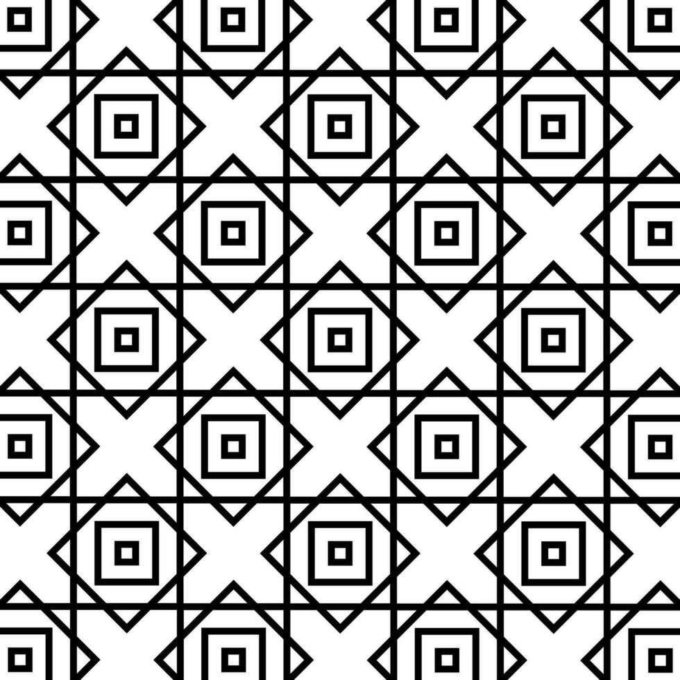 abstrakt geometrisk mönster med rader. svart och vit textur. vektor illustration