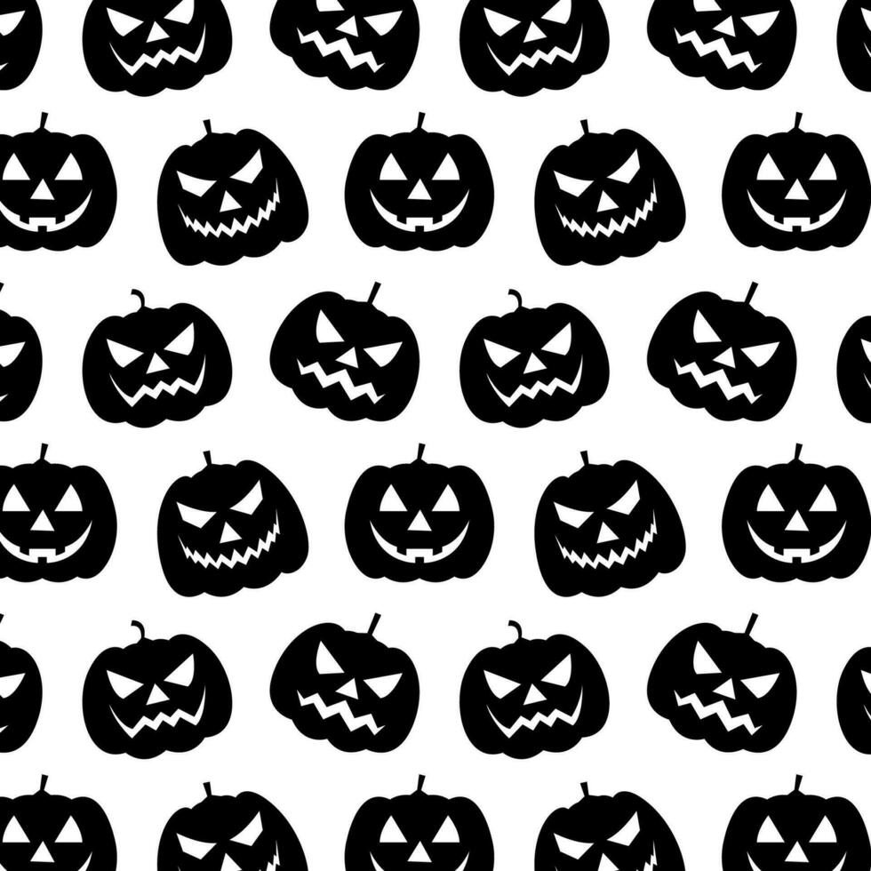Halloween Party modisch nahtlos Muster. glücklich Halloween. können Sein benutzt zum Stoffe, Tapeten, Textilien, Verpackung. Vektor Illustration