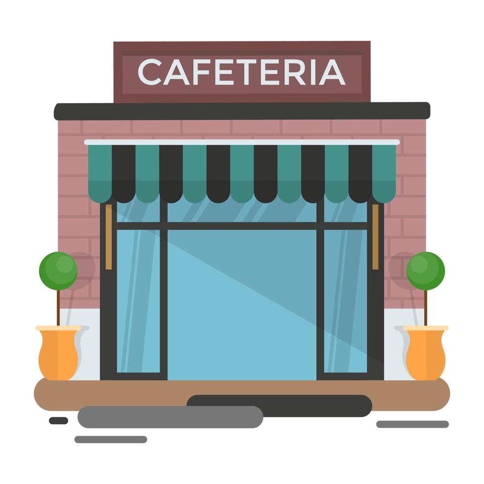 Konzepte für urbane Cafés vektor