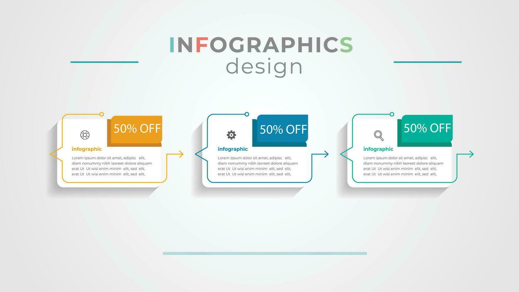 die Info Design Beeindruckend vektor