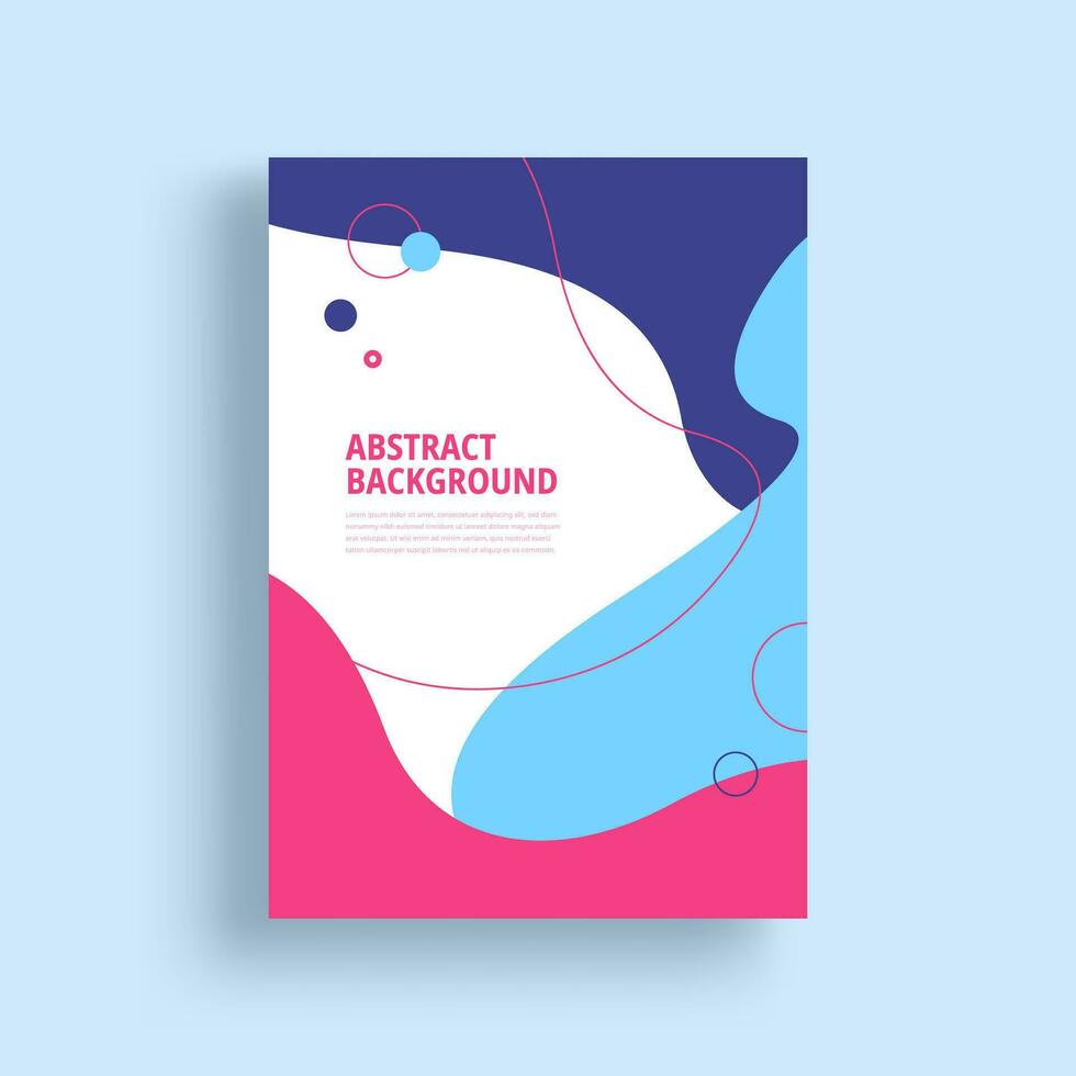 abstraktes Cover-Design vektor