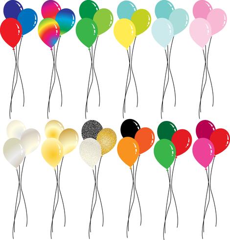 semester ballong clipart vektor