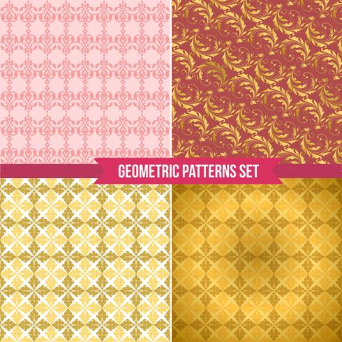 Seamless Ornamental Floral Pattern Bakgrund vektor