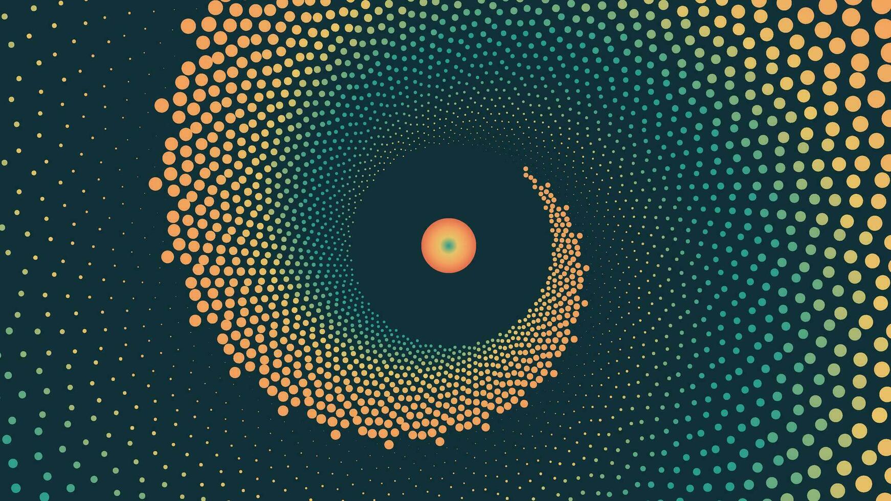 abstrakt spiral regnbåge Färg virvel logotyp bakgrund vektor