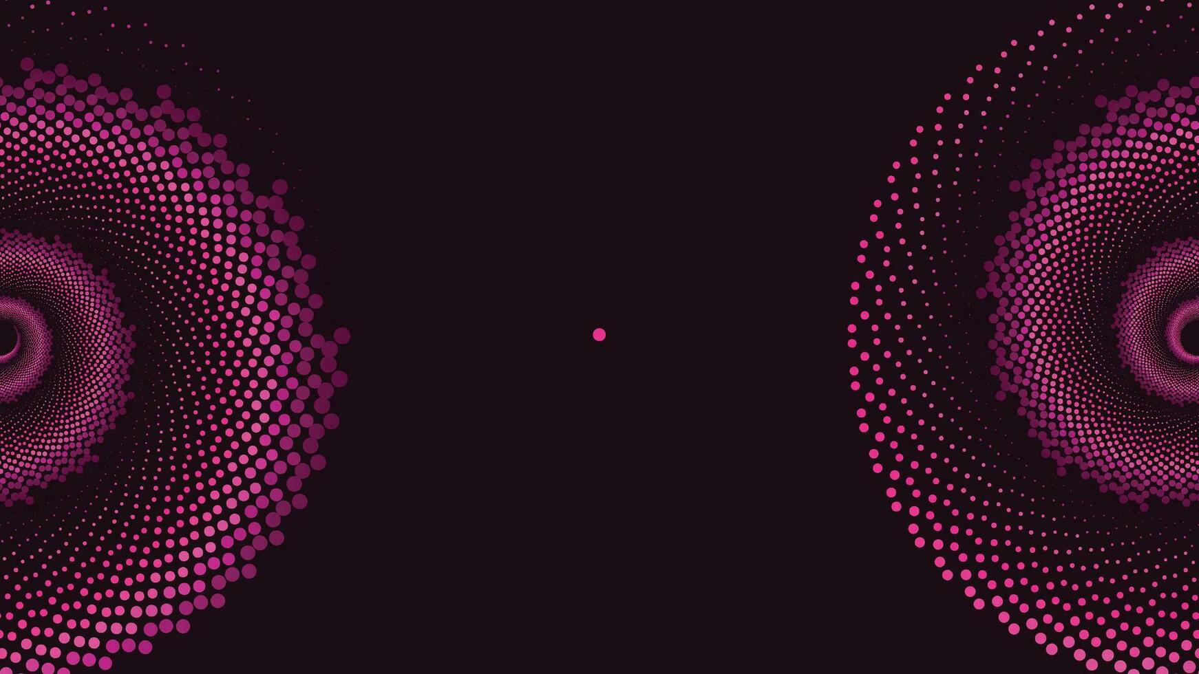 abstrakt spiral prickad virvel form lila Färg bakgrund. vektor