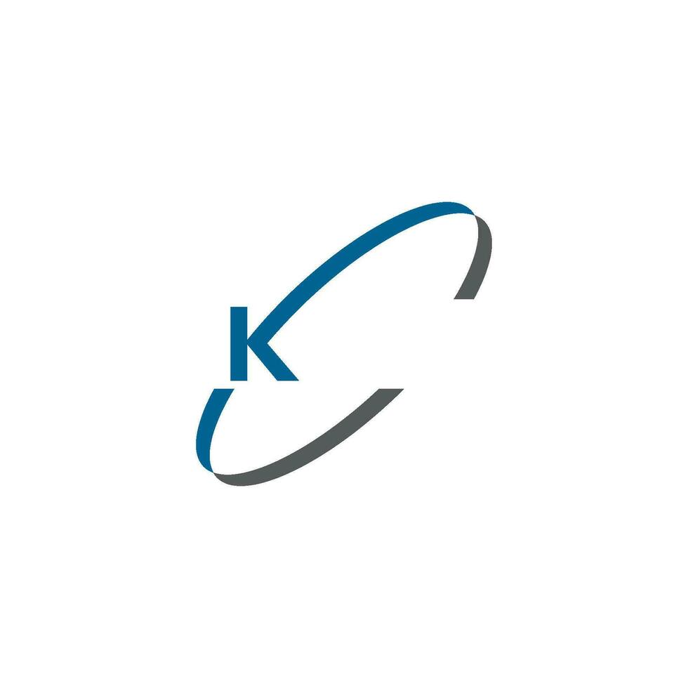 k-Buchstaben-Logo-Vorlage vektor