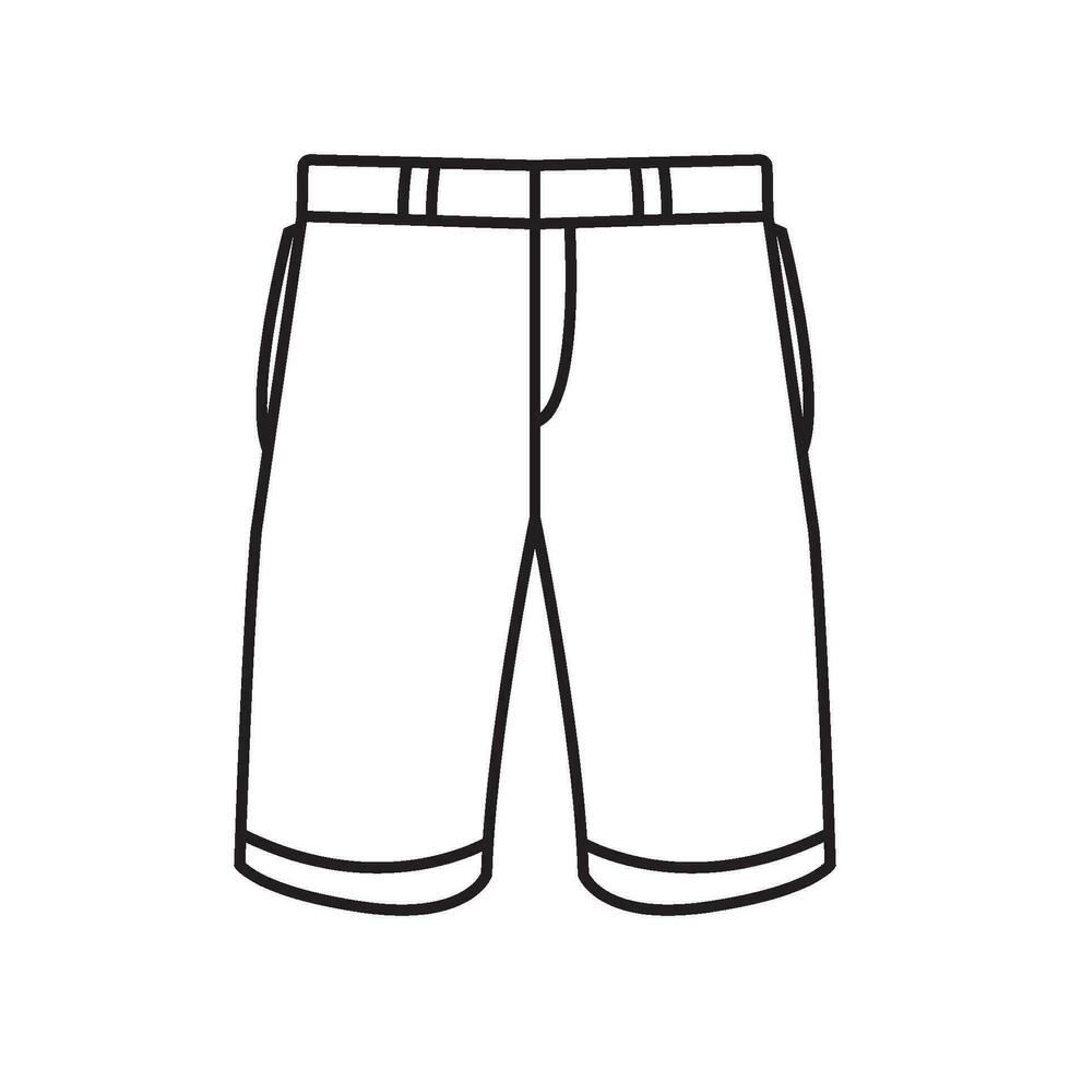 shorts ikon vektor