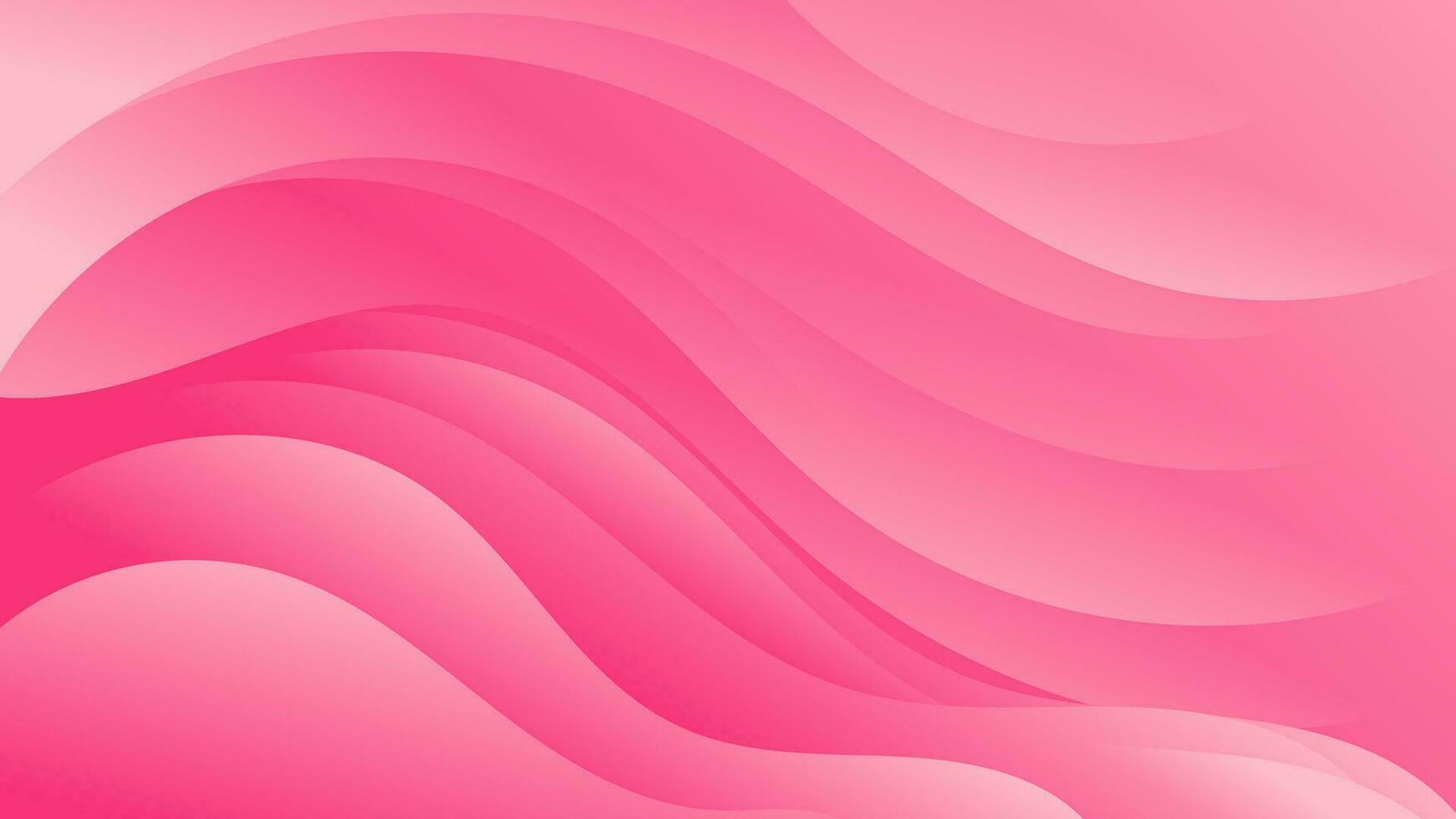 abstrakt Rosa Hintergrund mit wellig Formen. fließend und kurvig Formen. diese Anlagegut ist geeignet zum Webseite Hintergründe, Flyer, Poster, und Digital Kunst Projekte. vektor