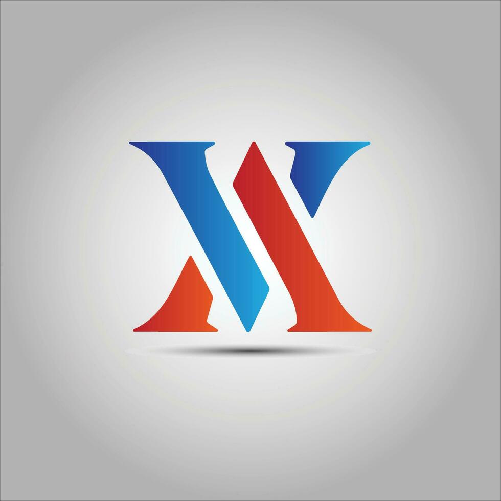 ein V Brief Initiale Logo Design vektor