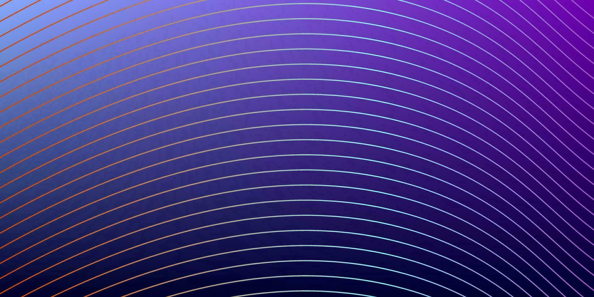 dunkel lila Farbe Gradient Hintergrund mit wellig Streifen Muster vektor