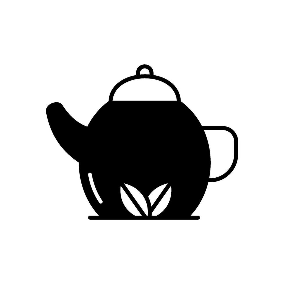 Tee Topf Symbol Vektor Design Vorlagen einfach und modern Konzept Design