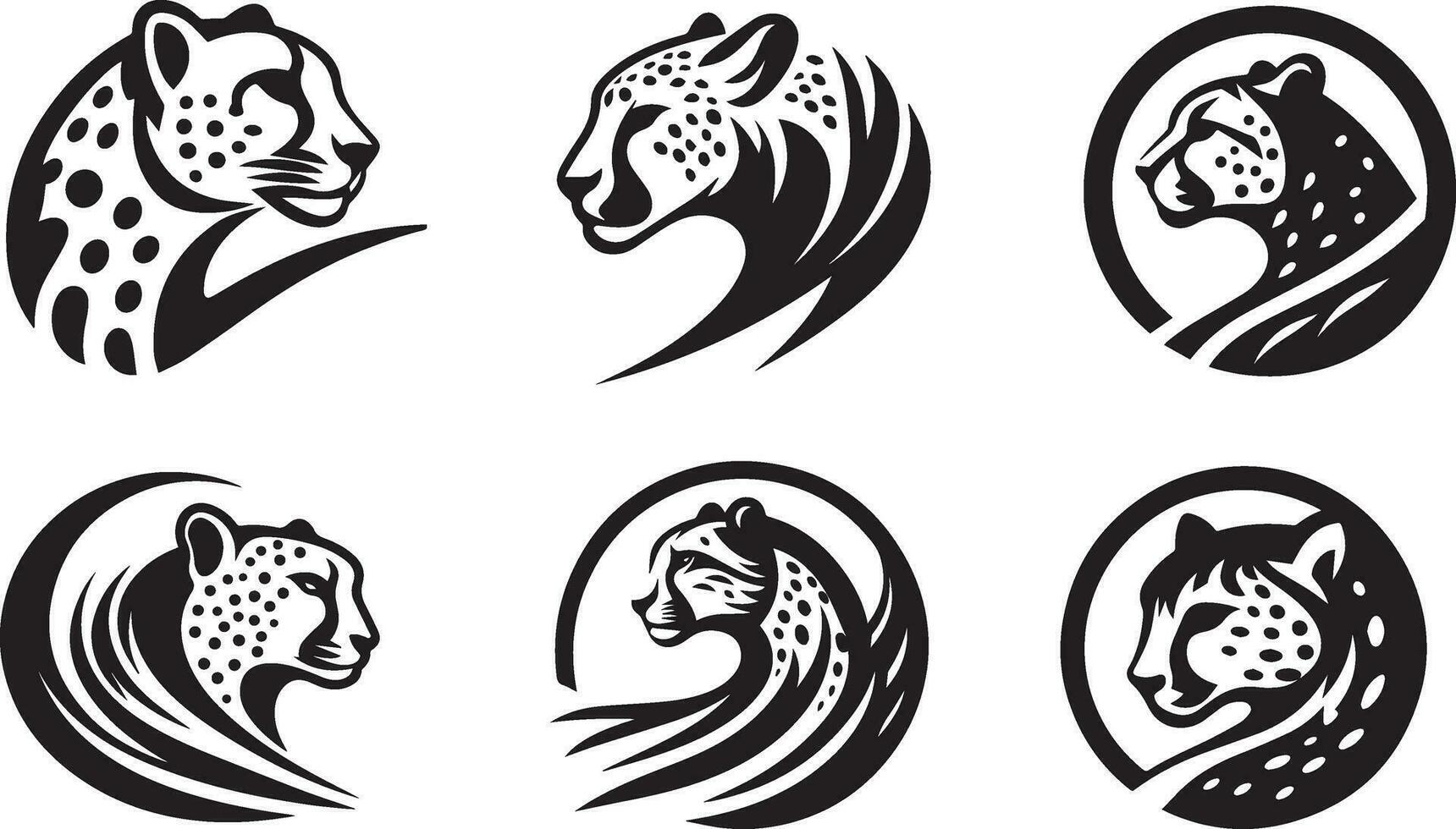 Gepard Logo Konzept Vektor Illustration 5