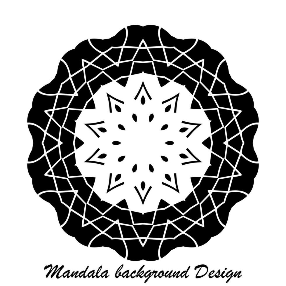 lyx dekorativ mandala bakgrund design.runda mandala isolerat bakgrunder. arabesk mönster arabicum islamic öst stil bakgrund. vektor design.