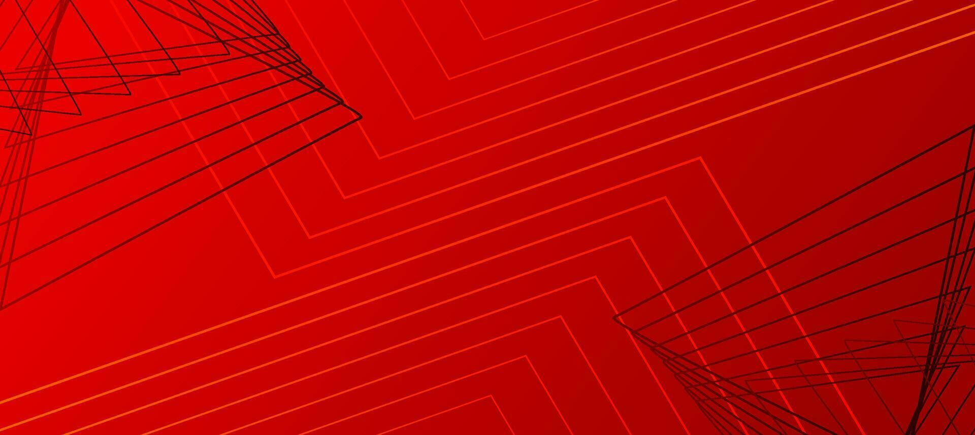 abstrakt röd baner bakgrund vektor