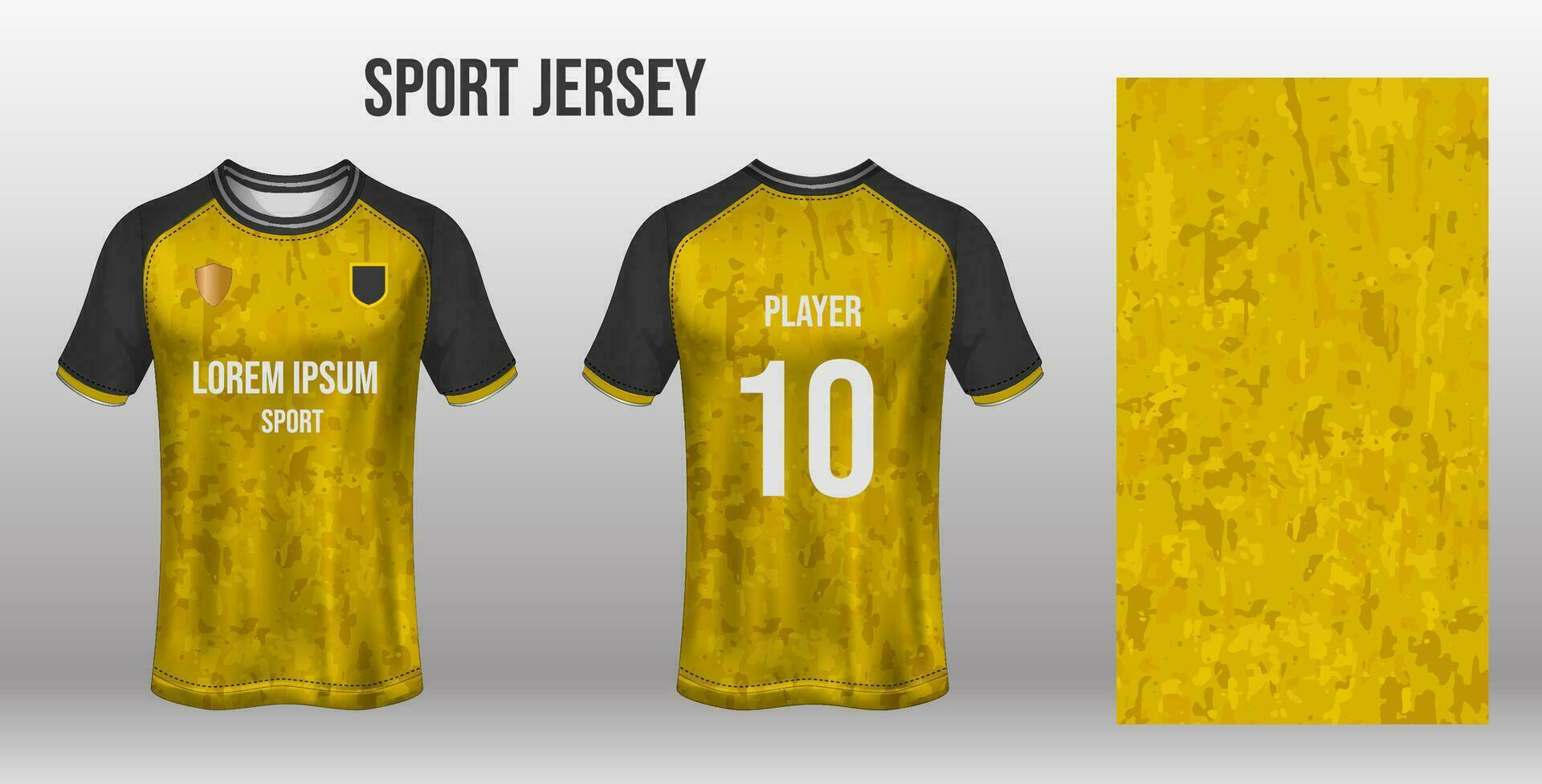 Sport Jersey Design Stoff Textil- zum Sublimation vektor