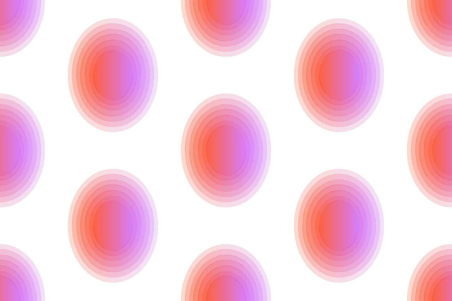 ein nahtlos Muster mit rot und lila Kreise vektor