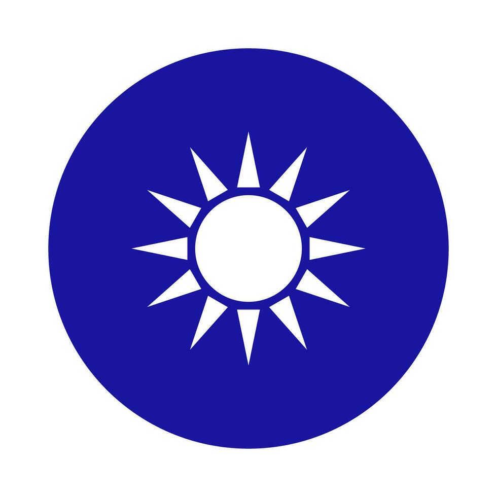 taiwanese militär flygplan insignier. vektor. vektor