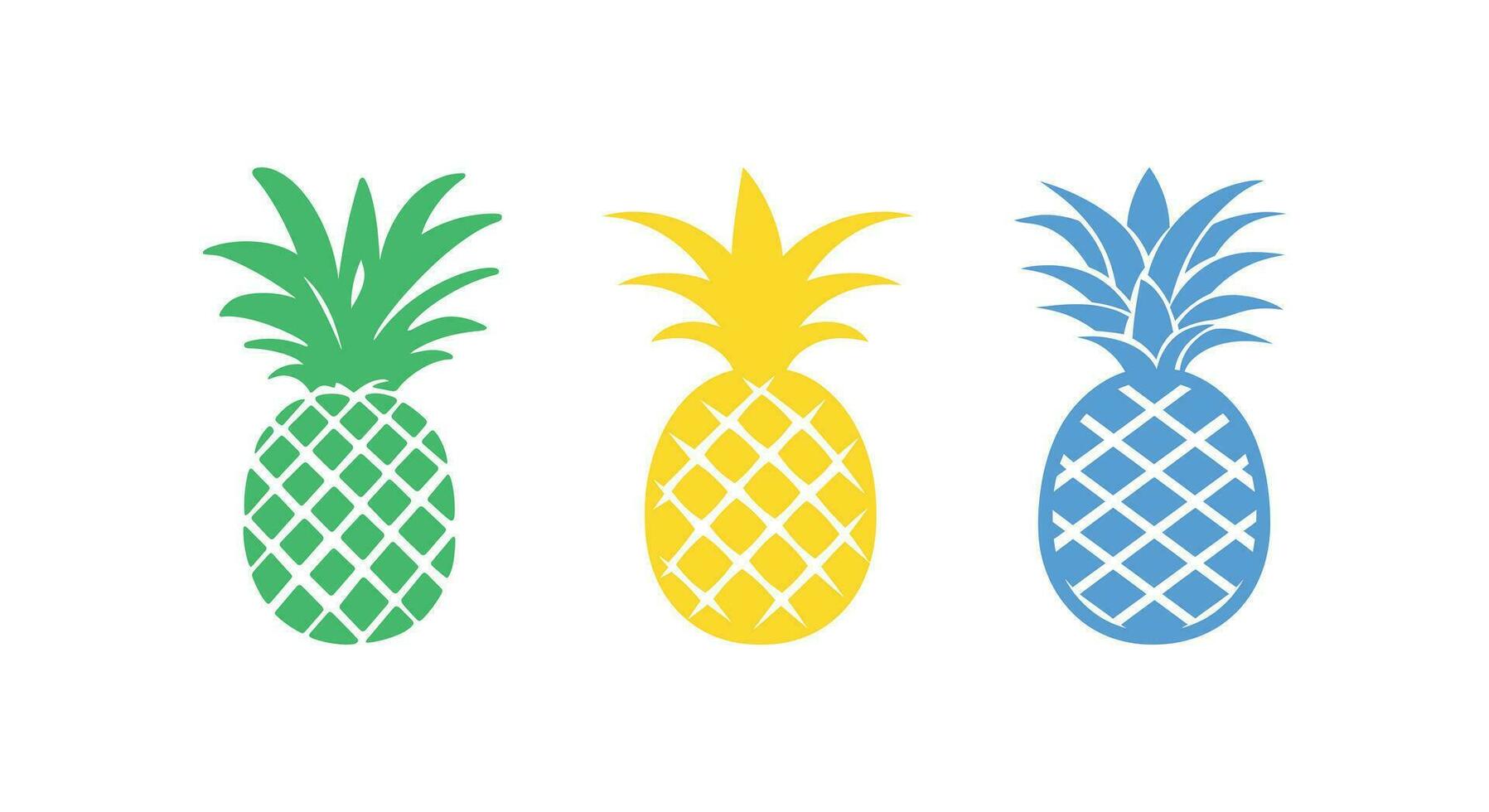 ananas paradis nyckfull vektor konst