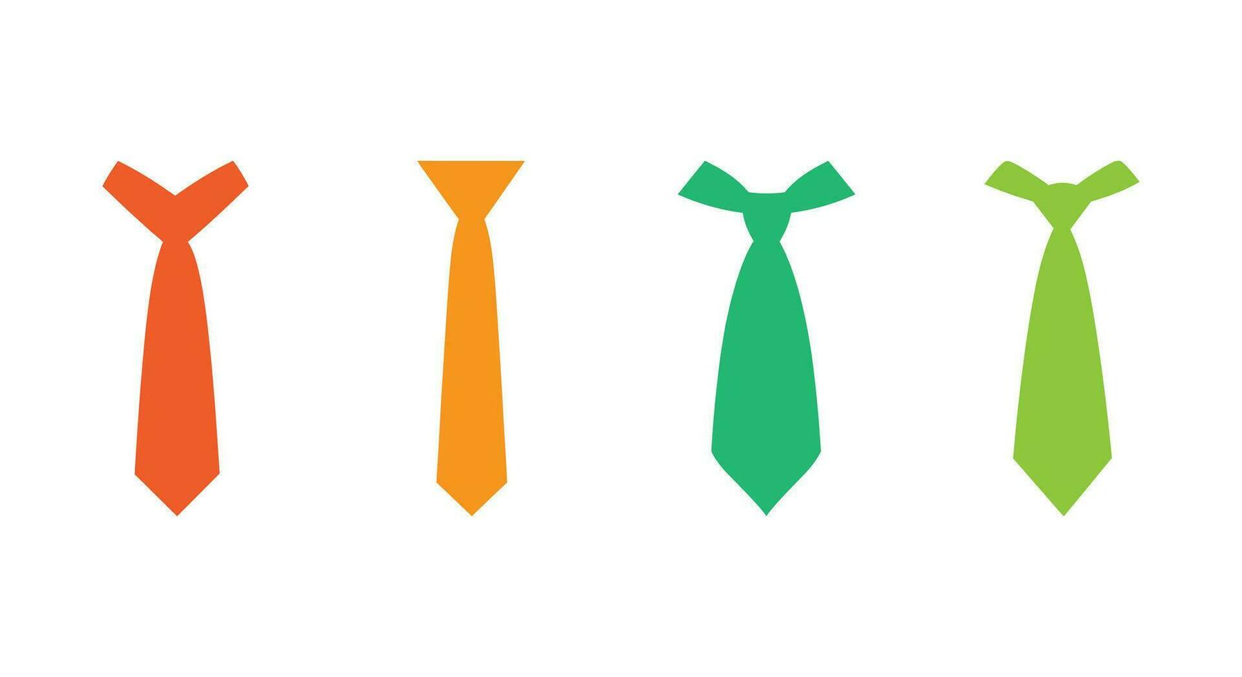 Knoten von Unterscheidung zeitlos Krawatte Design vektor