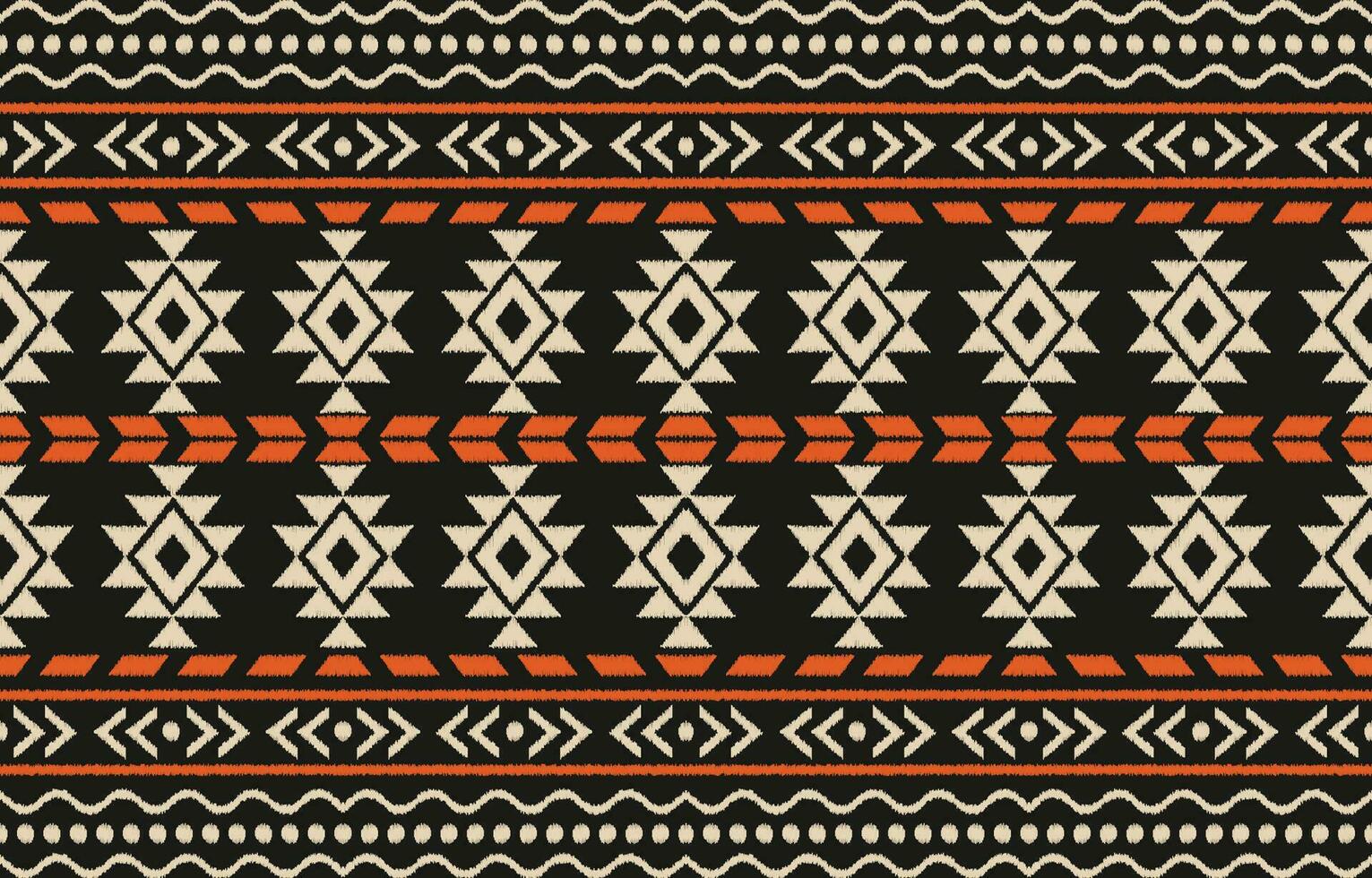 etnisk abstrakt ikat konst. aztec prydnad skriva ut. geometrisk etnisk mönster sömlös Färg orientalisk. design för bakgrund ,ridå, matta, tapet, Kläder, omslag, batik, vektor illustration.