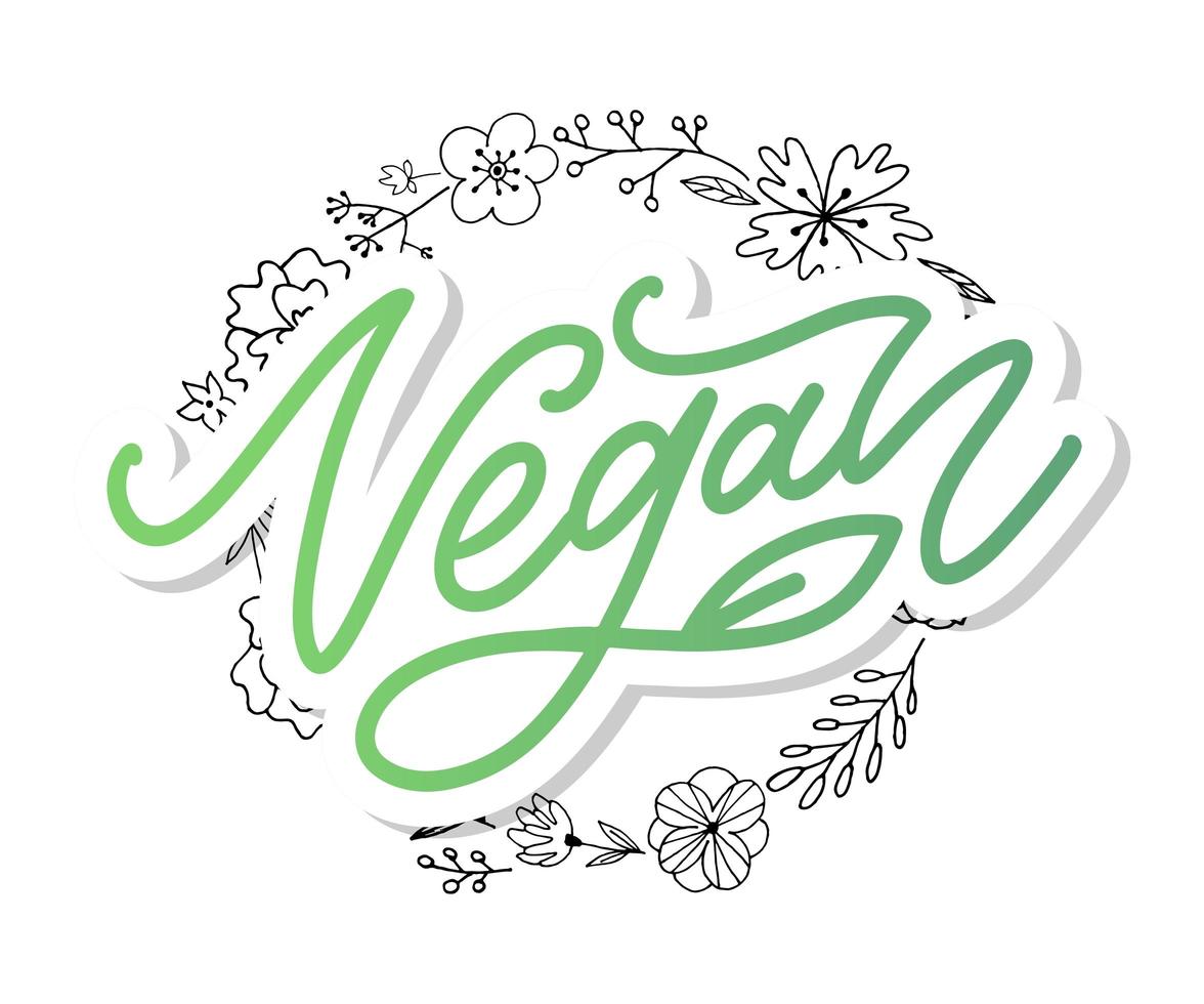 eco go green bio natürlich vegan vektor