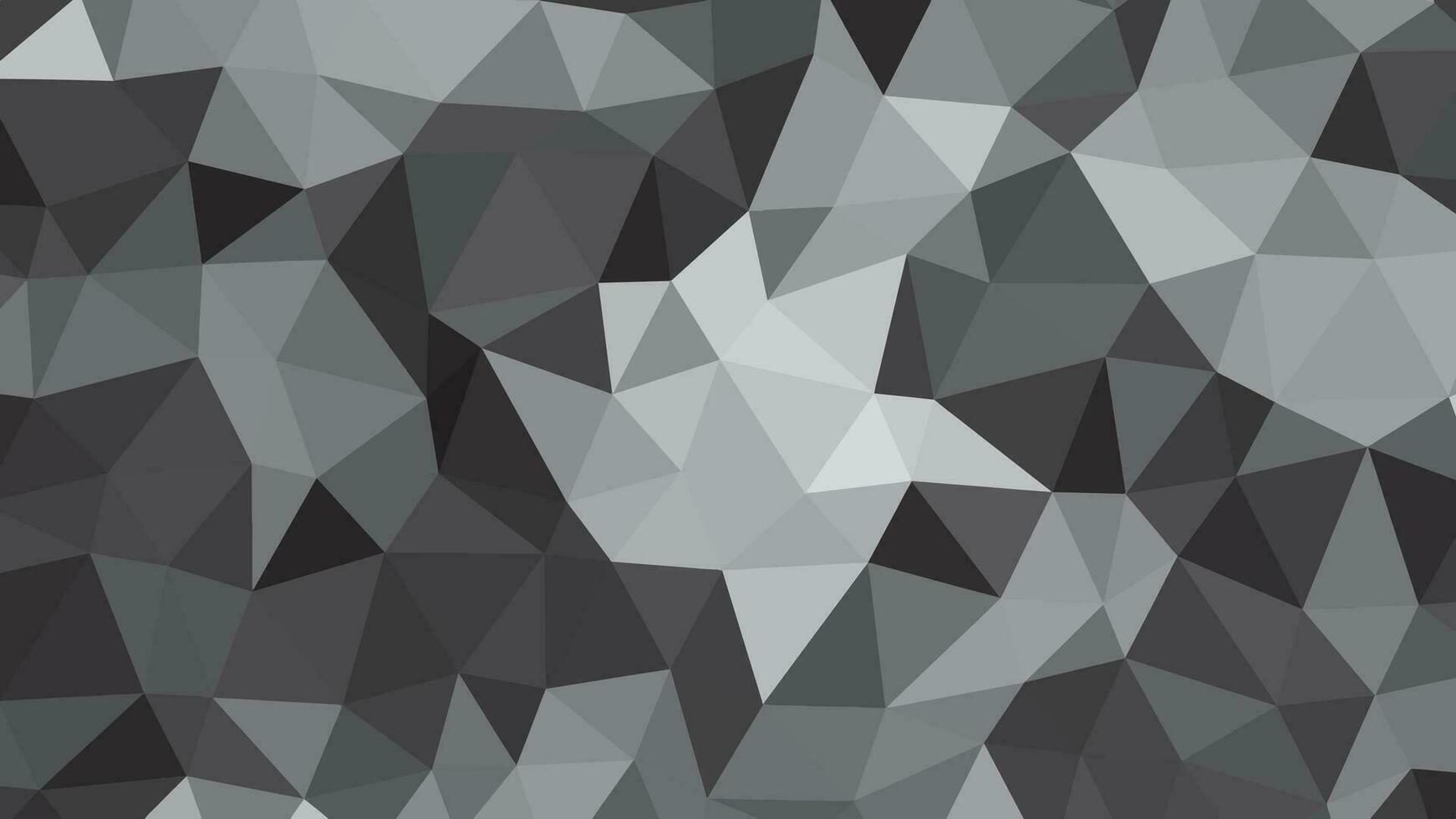 grau Polygon abstrakt Hintergrund vektor