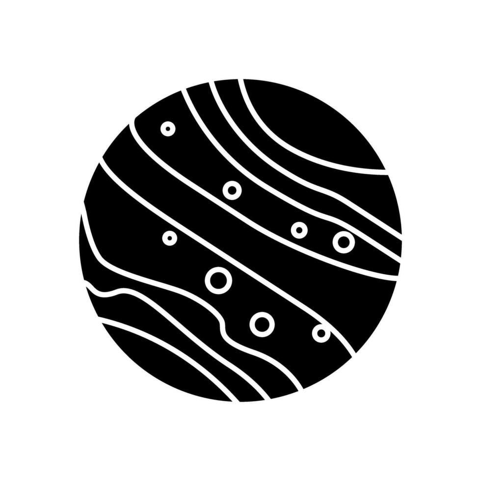 Planet Symbol Vektor. Astronomie Illustration unterzeichnen. Raum Symbol. Wissenschaft Logo. vektor