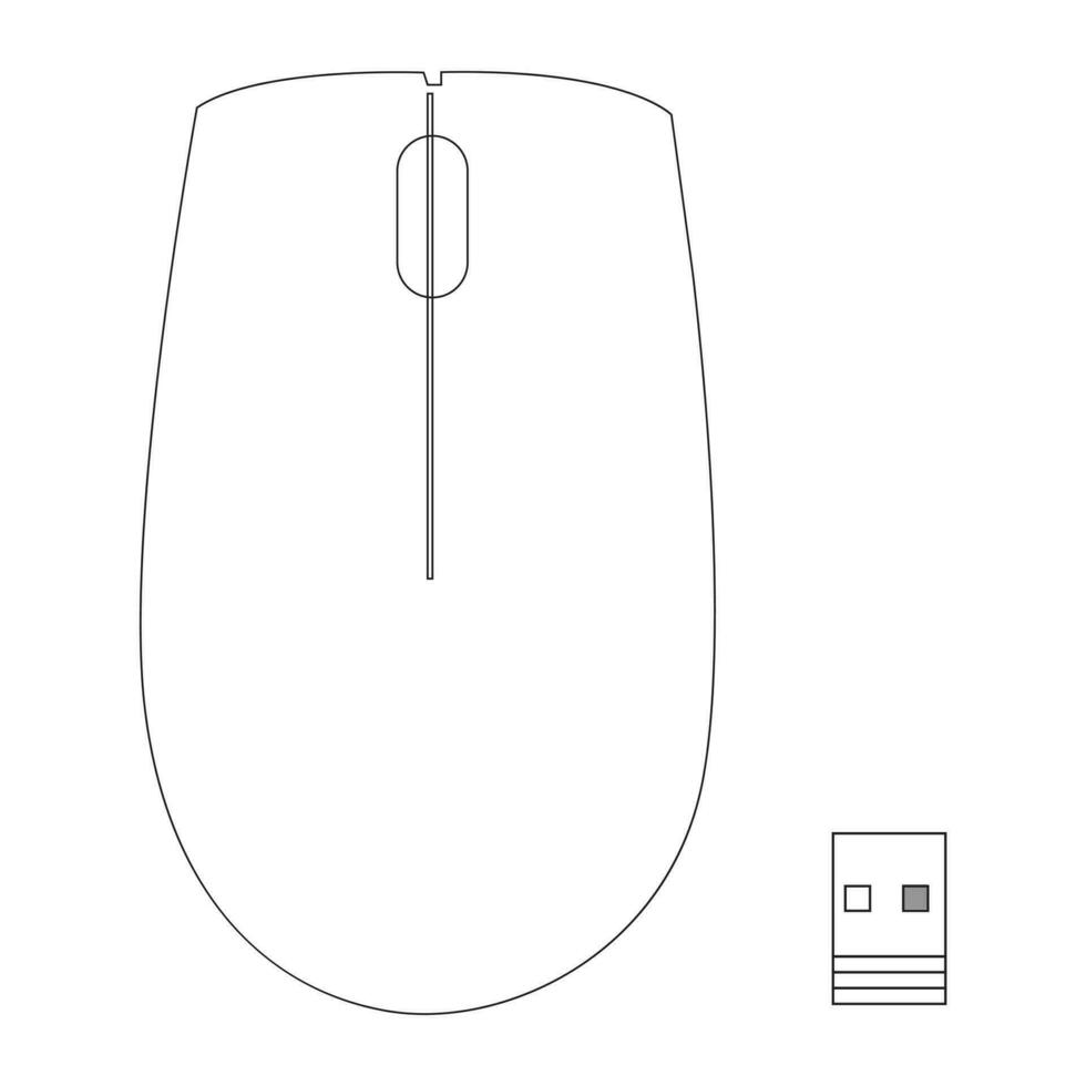 Spielen Maus Vektor Illustration Symbol Symbol