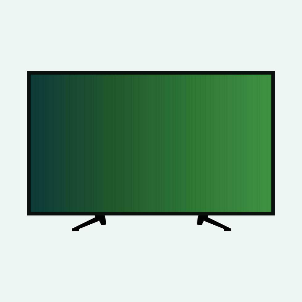Vektor eben Clever Fernseher Symbol