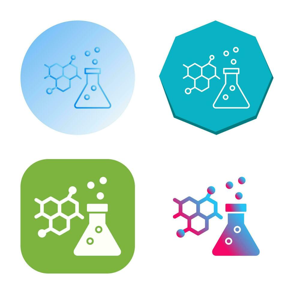 Chemie-Vektor-Symbol vektor