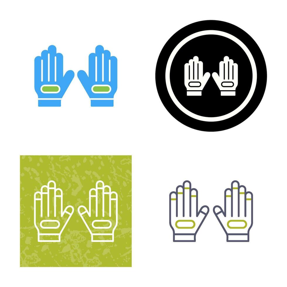 Handschuh-Vektor-Symbol vektor