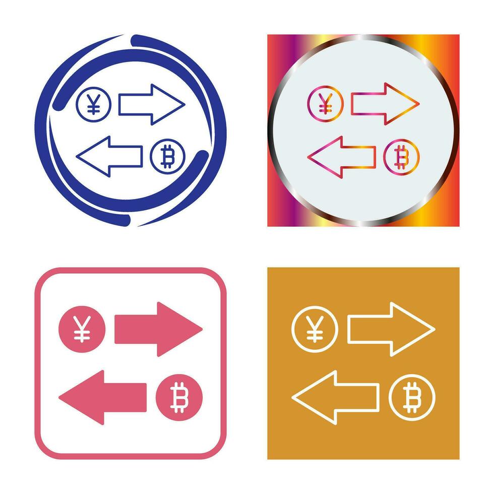 Vektorsymbol austauschen vektor