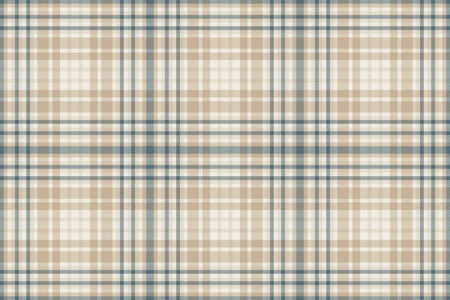 Plaid Vektor nahtlos von Muster prüfen Tartan mit ein Stoff Textur Hintergrund Textil.