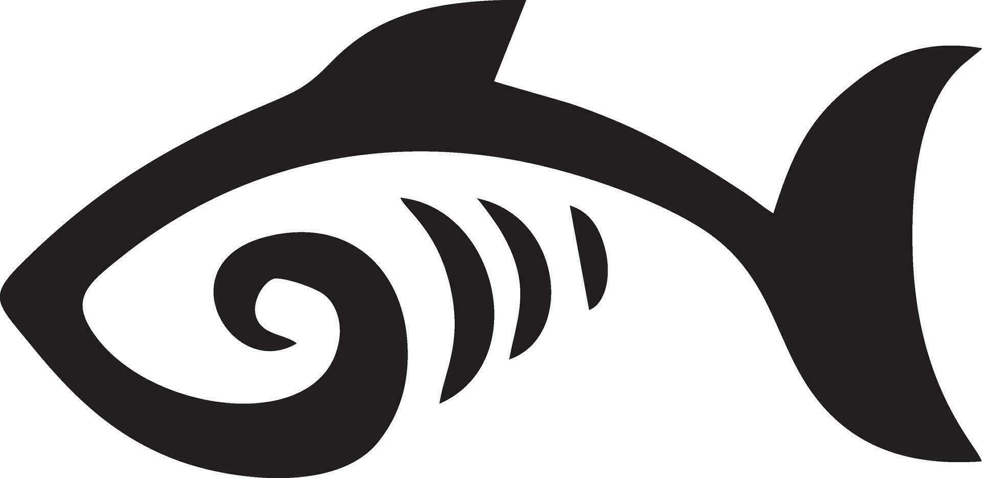 fisk logotyp design vektor. logotyp fisk vektor enkel modern