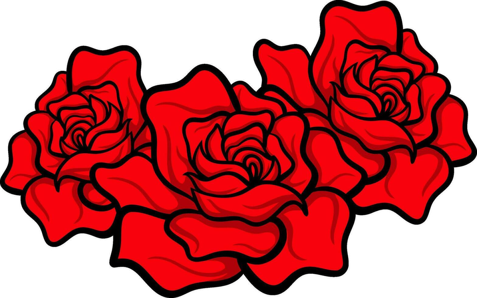 Rose Blumen- Rahmen vektor
