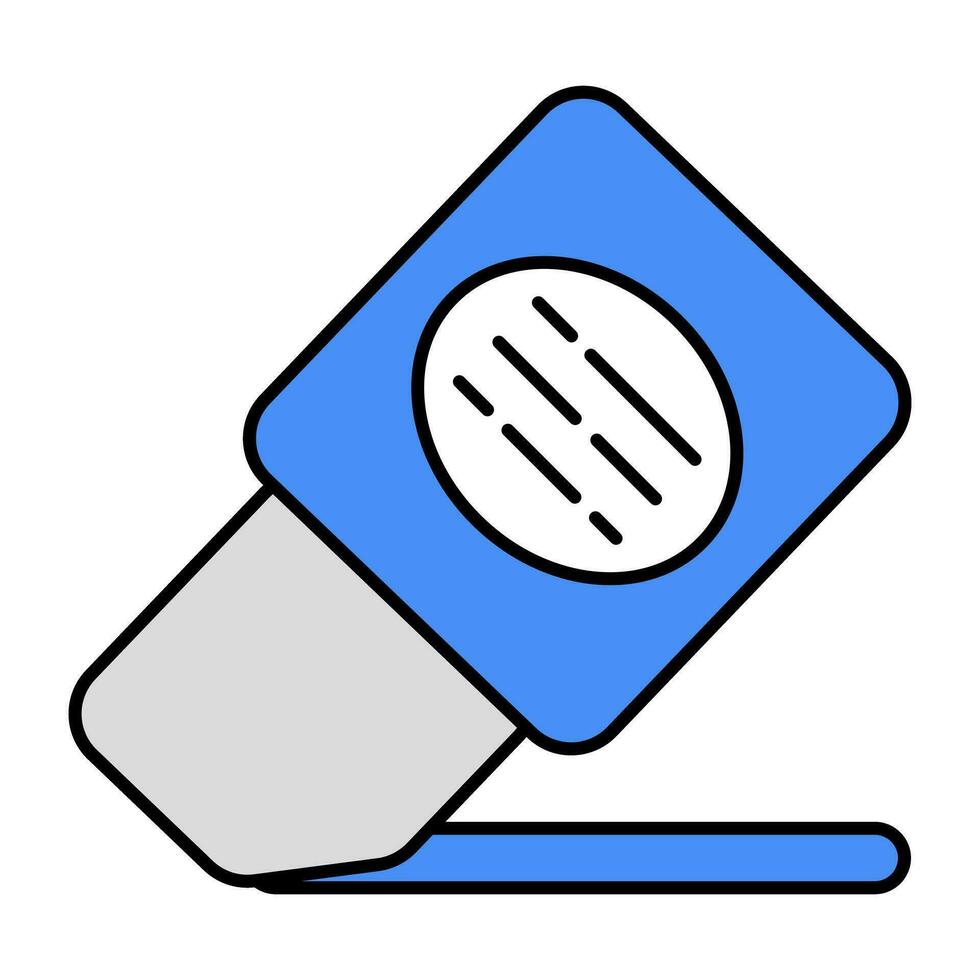 Premium-Download-Symbol des Radiergummis vektor