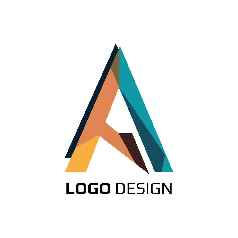 ein Brief Logo, Premium Vektor ein abstrakt Logo Design