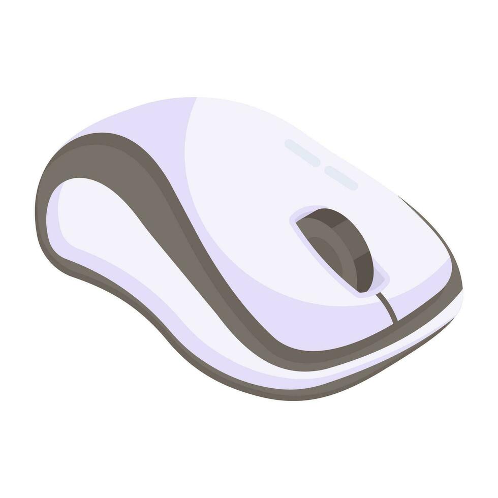 ein farbig Design Symbol von Computer Maus vektor