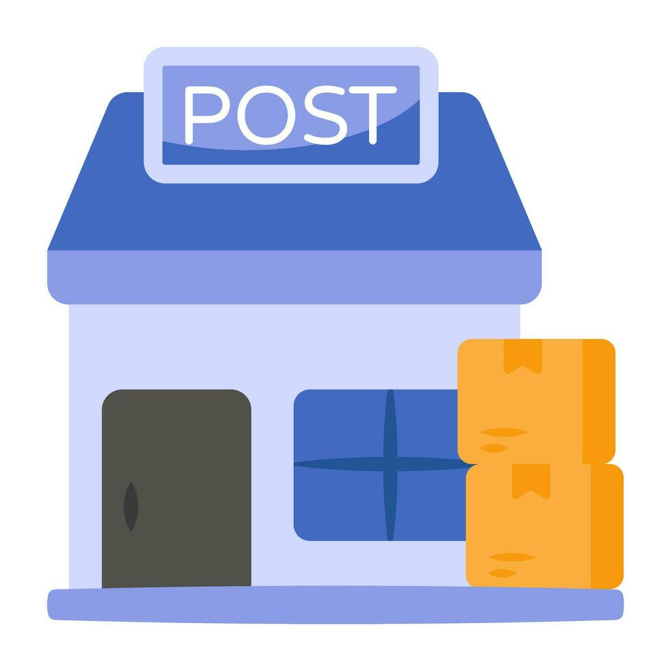 ein Prämie herunterladen Symbol von Post Büro vektor