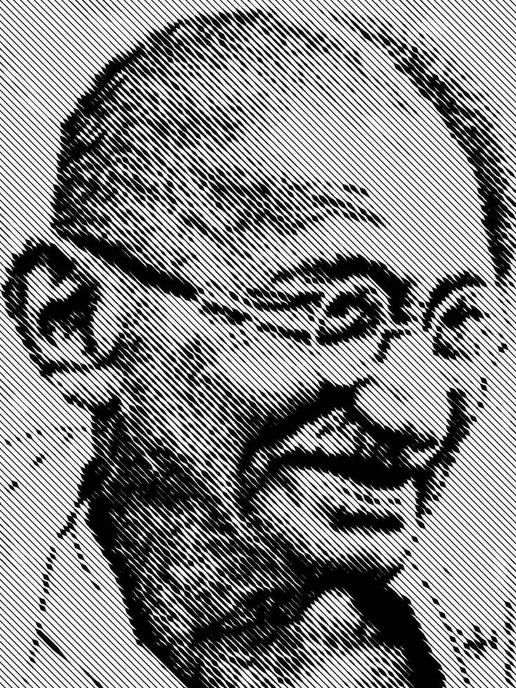 mahatma gandhi vektor