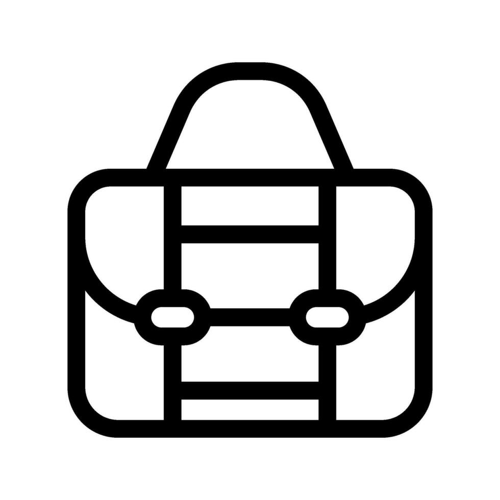 Damen Handtasche Symbol Vektor Symbol Design Illustration