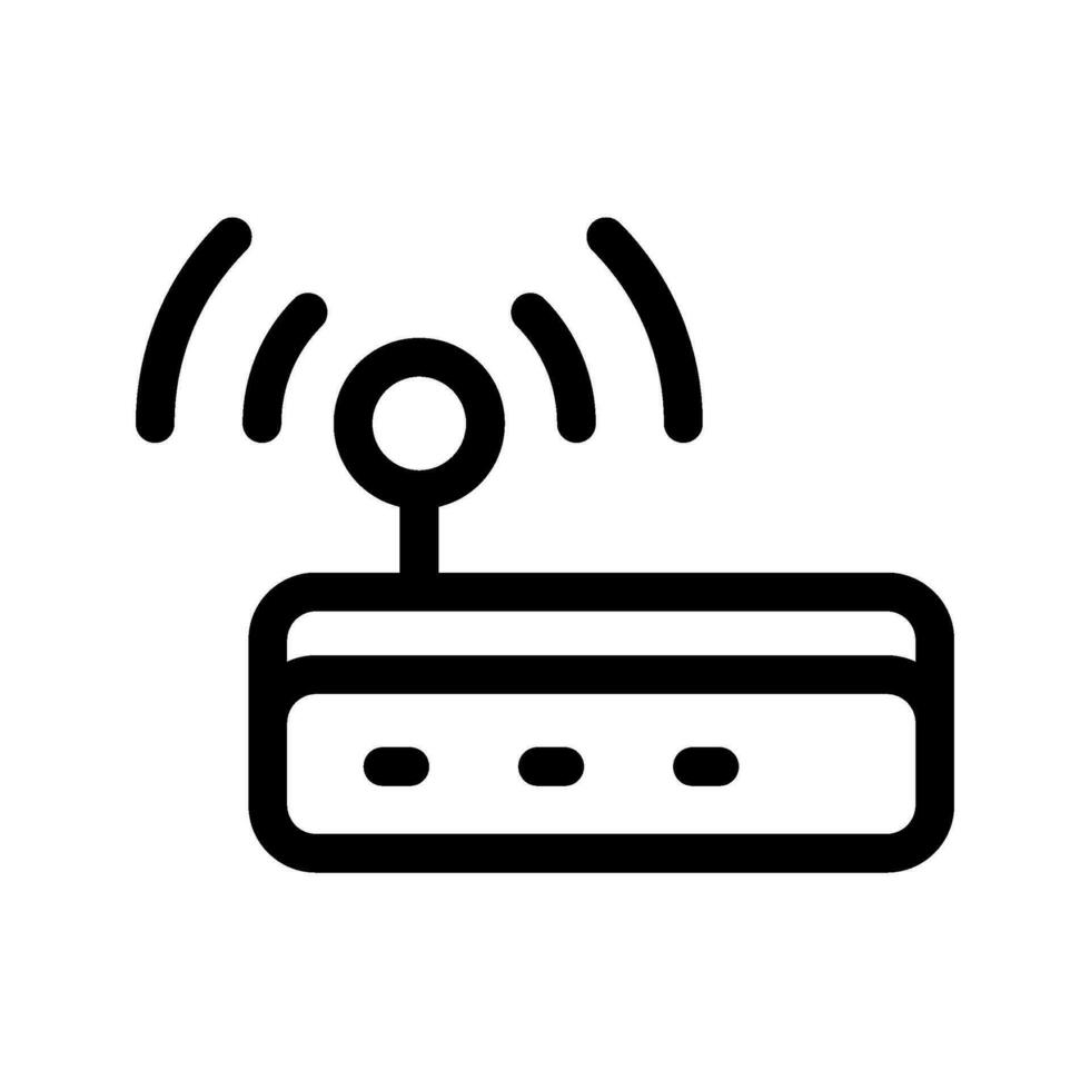 wiFi router ikon vektor symbol design illustration