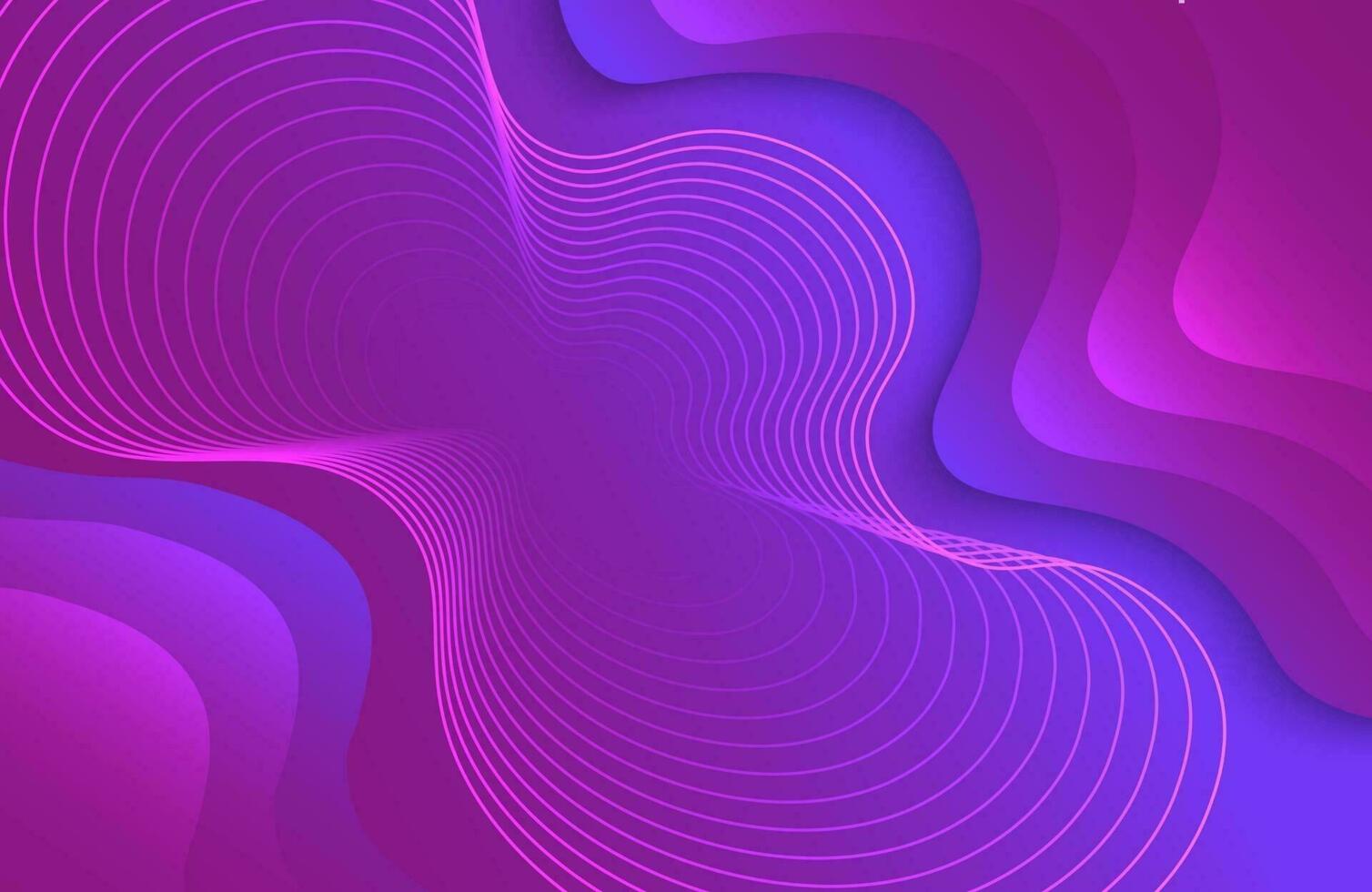 wellige flüssige Form auf abstraktem Hintergrund der trendigen Farbverlaufsfarbe vektor