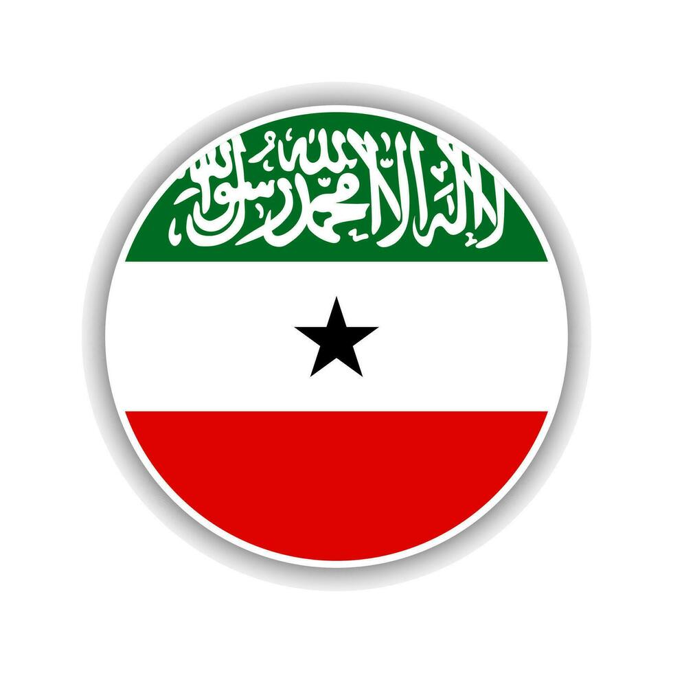 abstrakt Kreis somaliland Flagge Symbol vektor