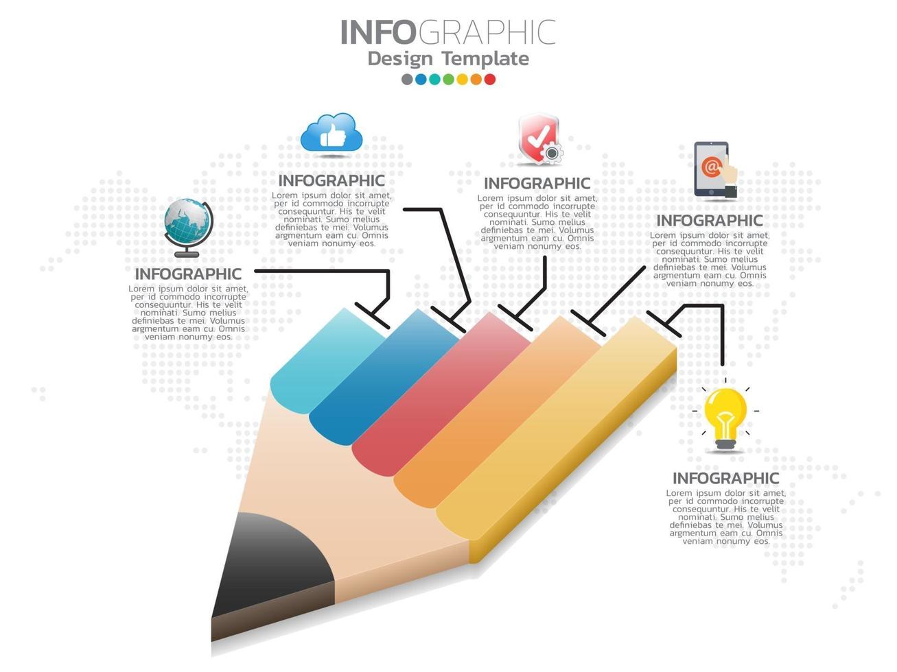 Geschäftsprozessdiagramm Infografiken isometrische 3d vektor