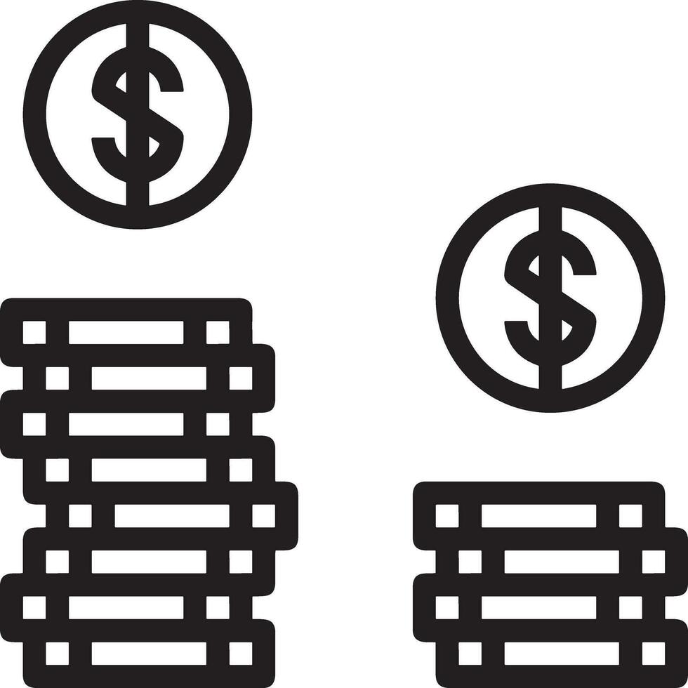 Geld Austausch Zahlung Symbol Symbol Vektor Bild. Illustration von das Dollar Währung Münze Grafik Design Bild