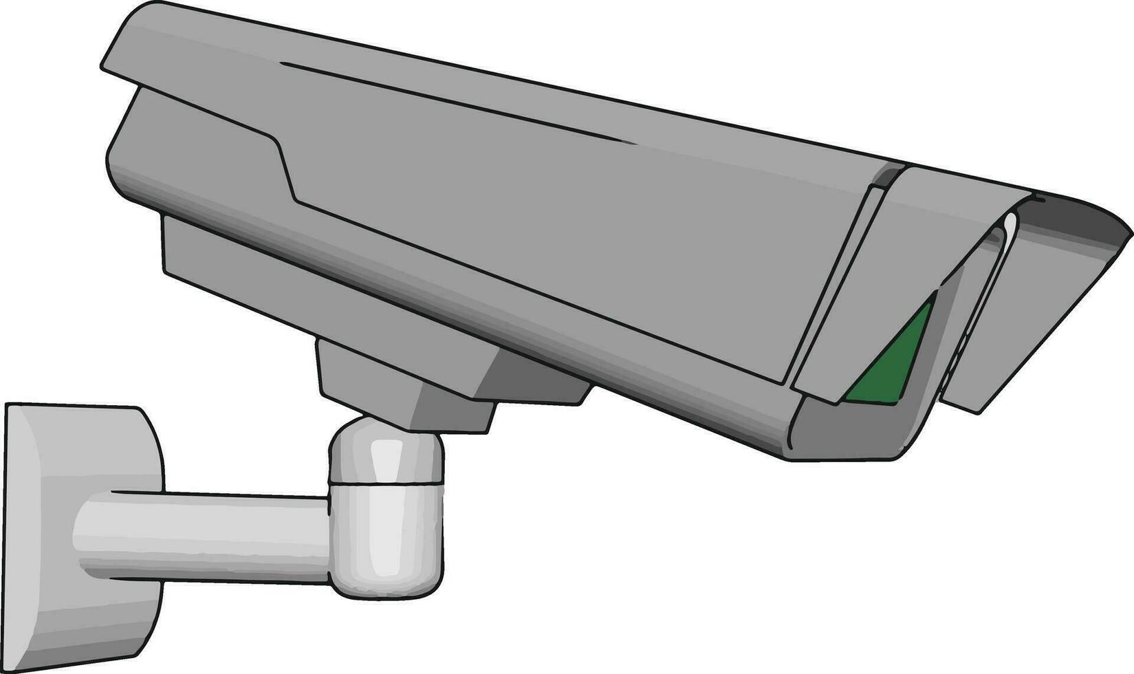 cCTV kamera användningar vektor eller Färg illustration