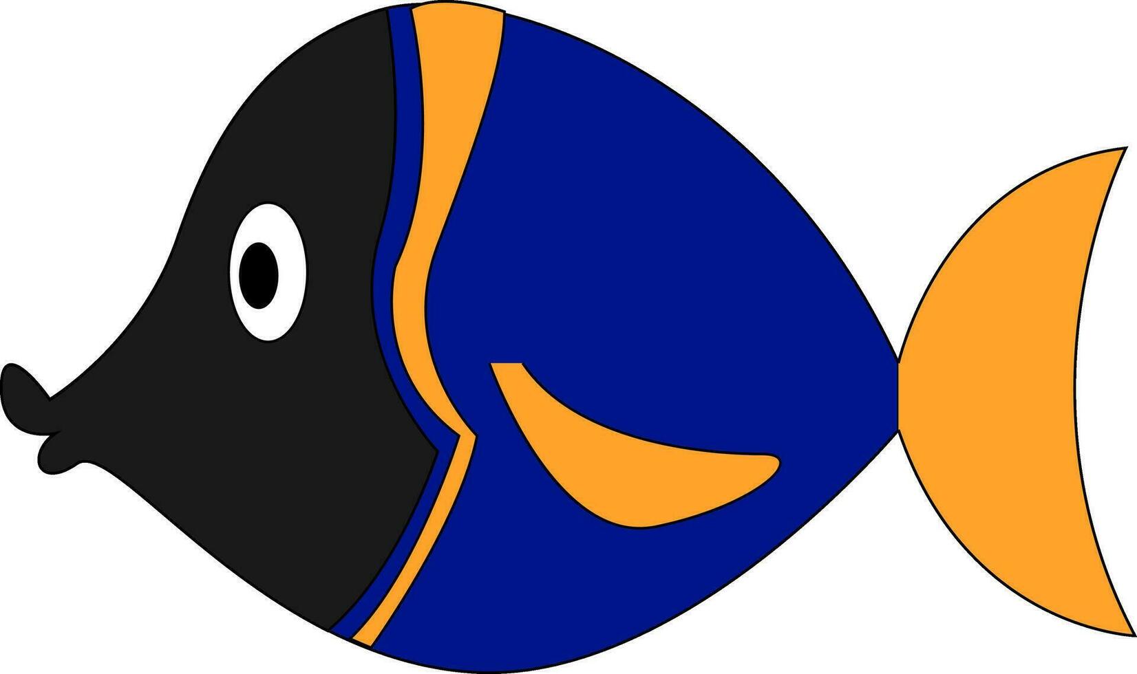 Fisch, Vektor oder Farbe Illustration.